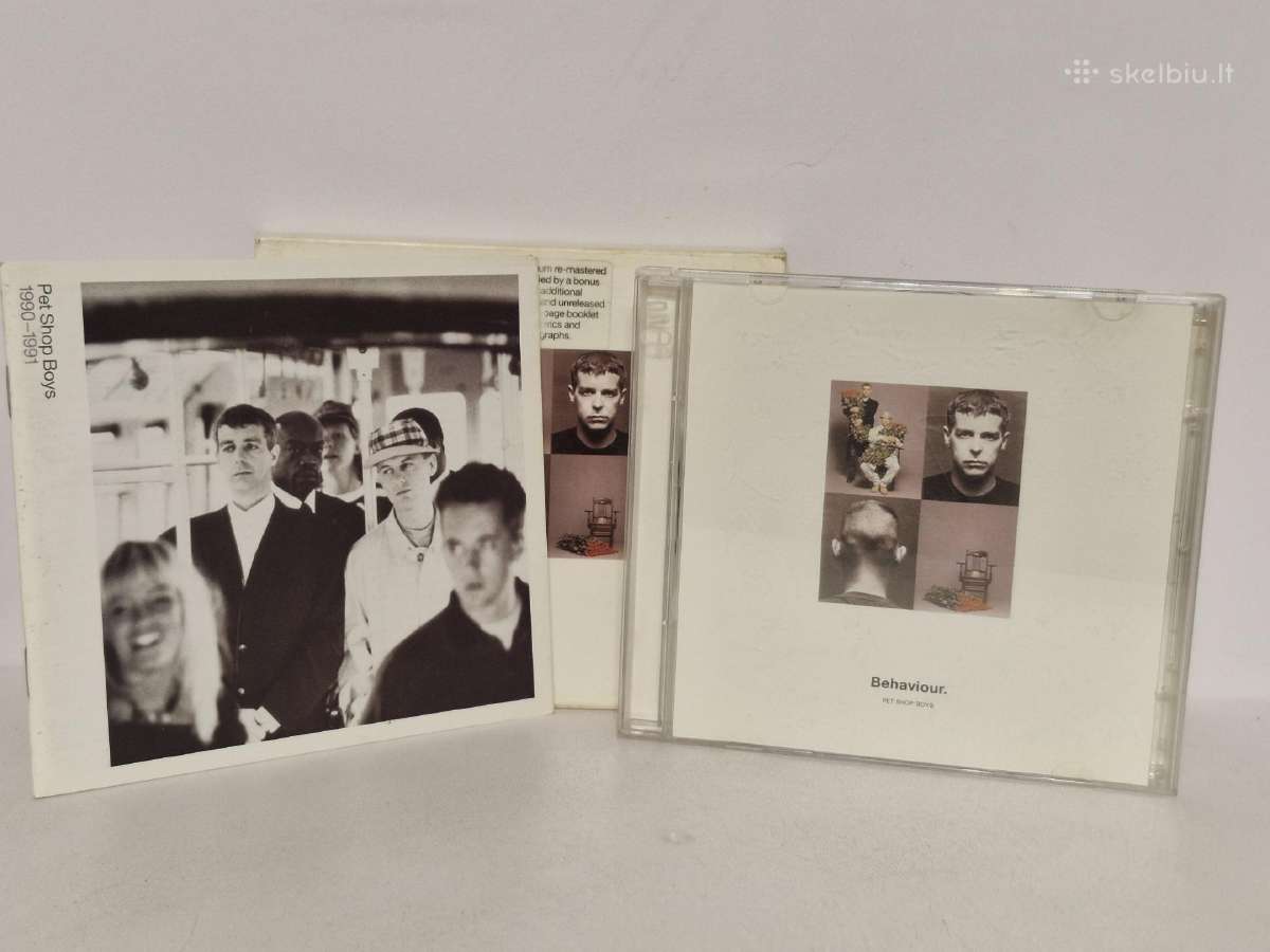 Audio 2cd Pet Shop Boys – Behaviour / Further List - nuotraukos Nr. 2
