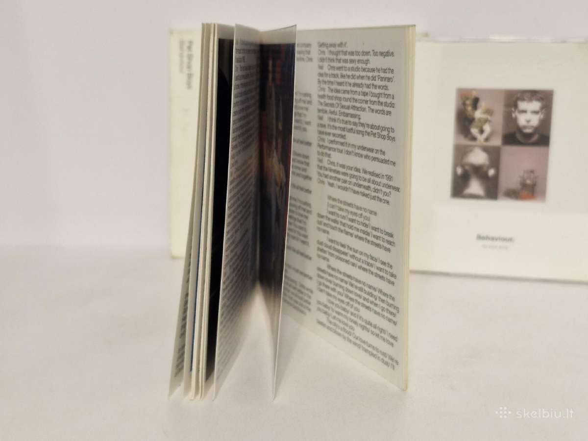 Audio 2cd Pet Shop Boys – Behaviour / Further List - nuotraukos Nr. 3