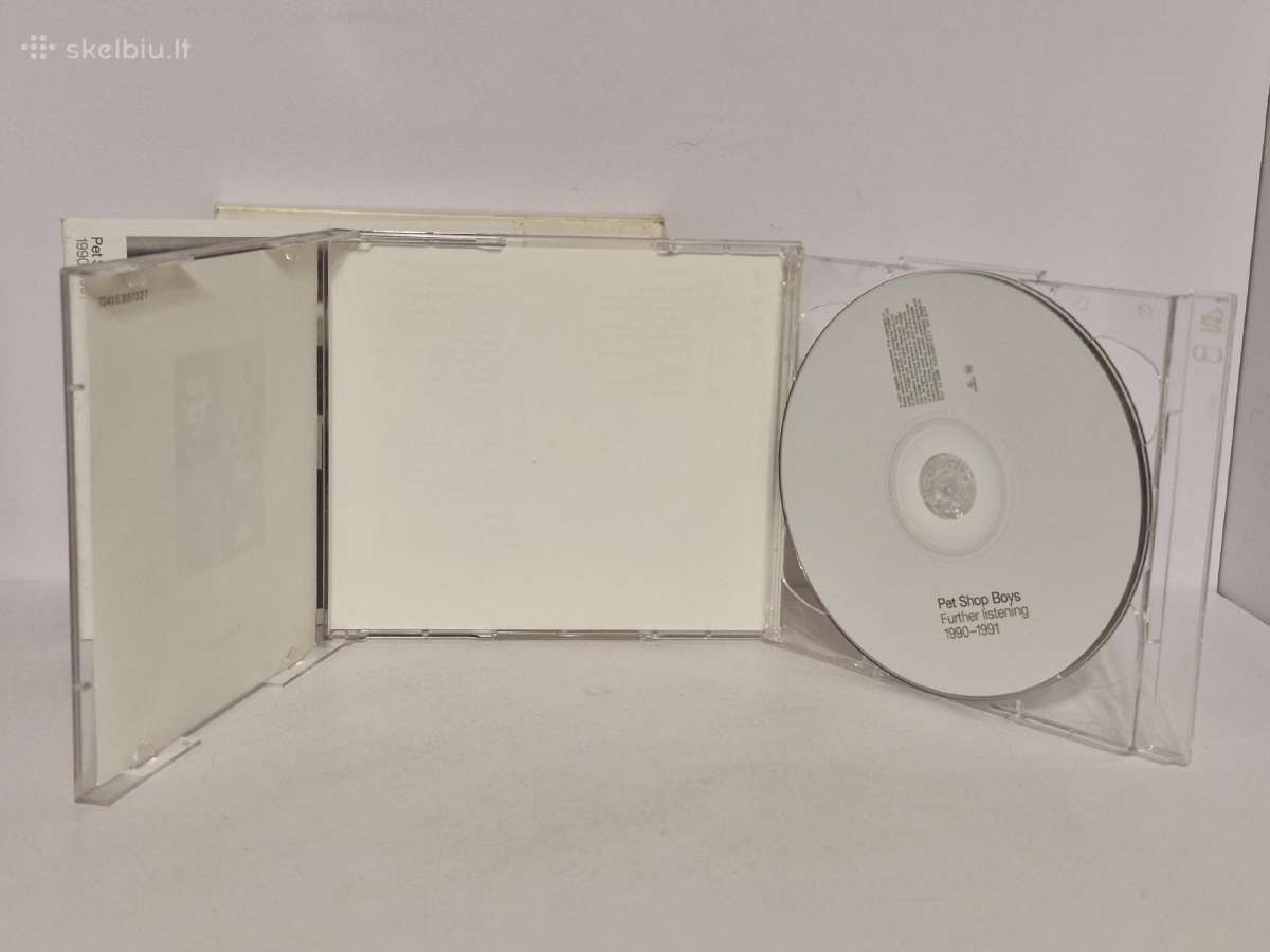 Audio 2cd Pet Shop Boys – Behaviour / Further List - nuotraukos Nr. 9