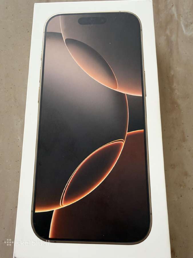 iPhone 16 Pro 128 GB Desert titanium - nuotraukos Nr. 5