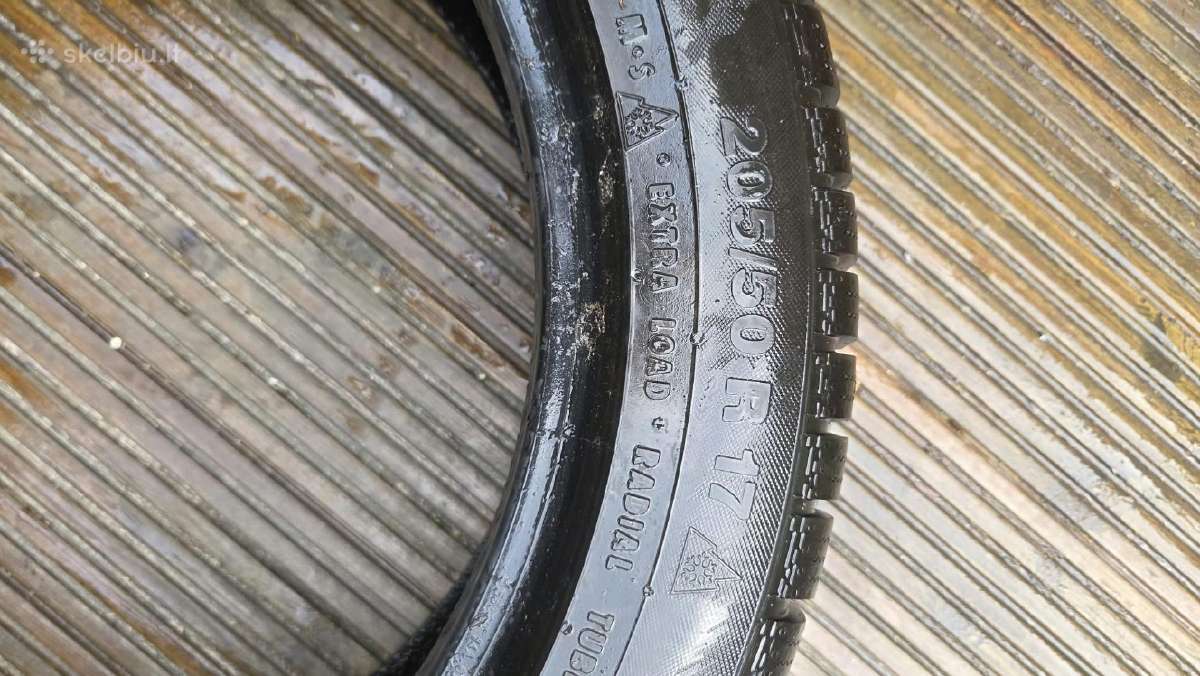 Continental Wintercontact Ž padangos205/55 R17 7mm - nuotraukos Nr. 4
