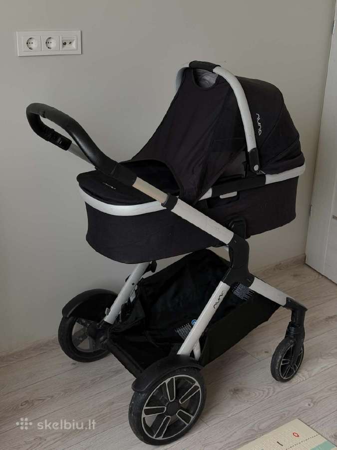 Pametinukų Vežimas + Cybex auto kėdutė su Isofix - nuotraukos Nr. 5