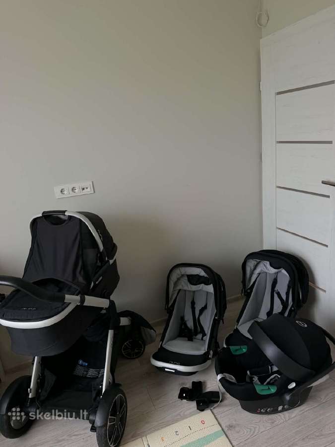 Pametinukų Vežimas + Cybex auto kėdutė su Isofix - nuotraukos Nr. 7