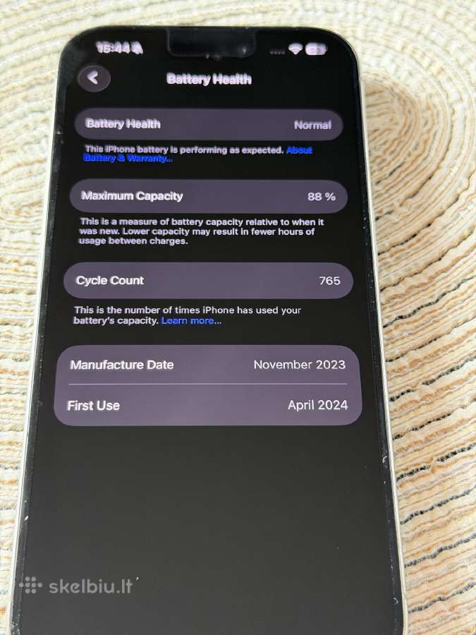 iPhone 15 Pro 128 GB - nuotraukos Nr. 9