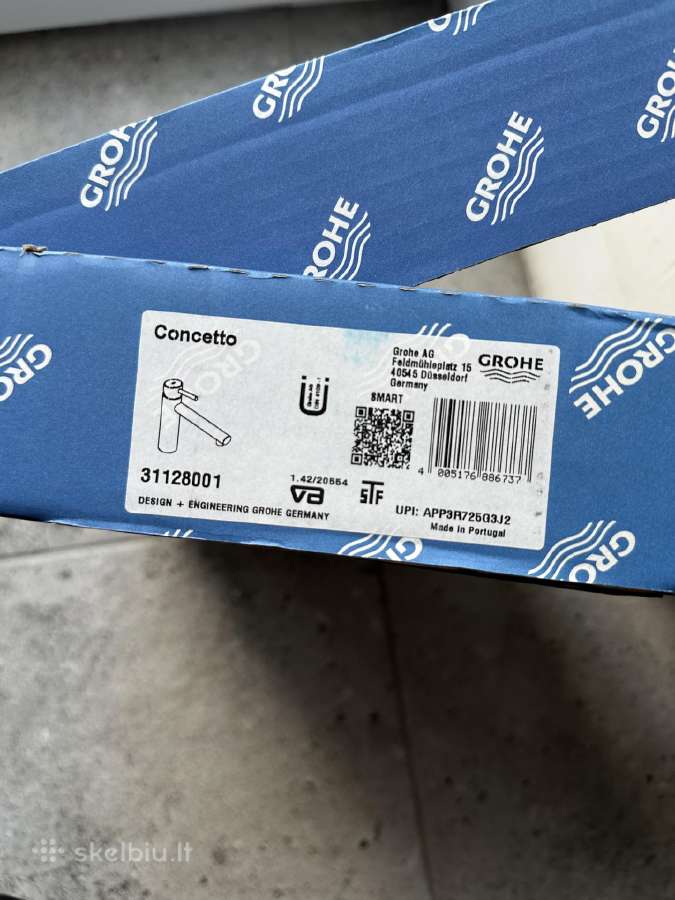 Maišytuvas Grohe Concetto 31128001 Praustuvei - nuotraukos Nr. 3