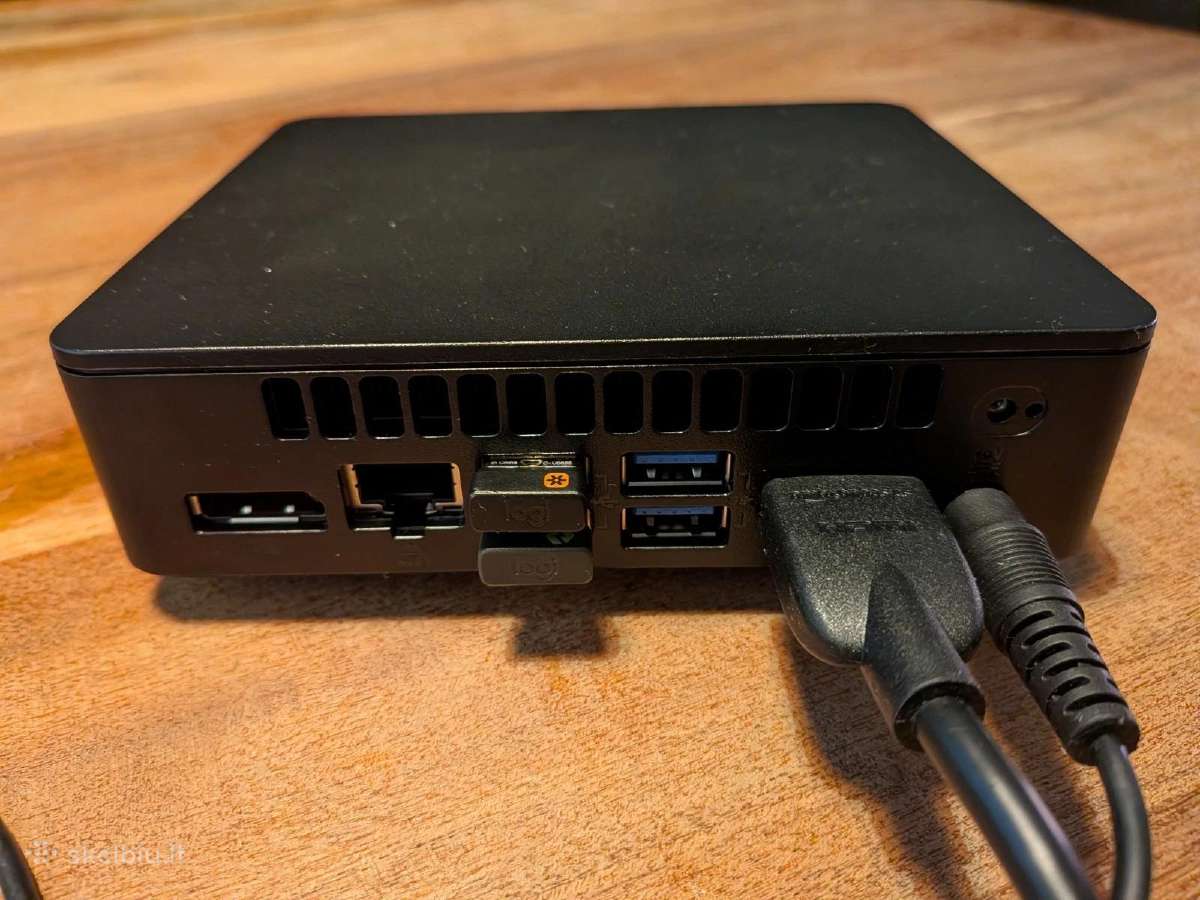 Mini Pc Intel Nuc11atkpe / 16gb RAM / 256gb M.2 - nuotraukos Nr. 2