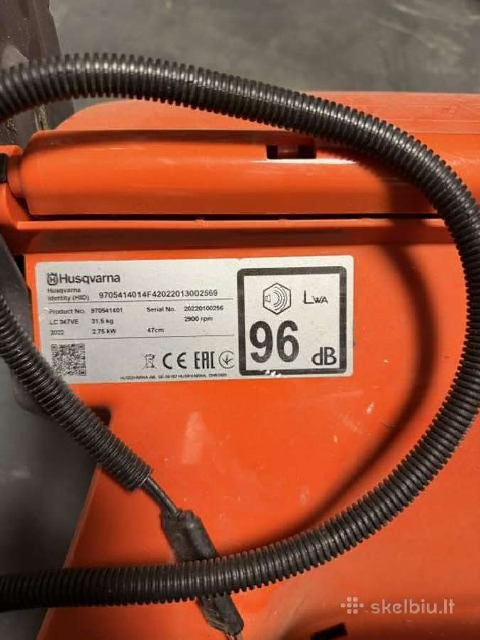 Žoliapjove su elektrinės užvedimo funkcija - nuotraukos Nr. 10