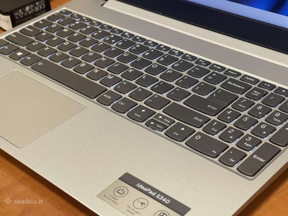 Lenovo Ideapad i5 8gb 256ssd 15.6 Fhd su garantija - nuotraukos Nr. 5