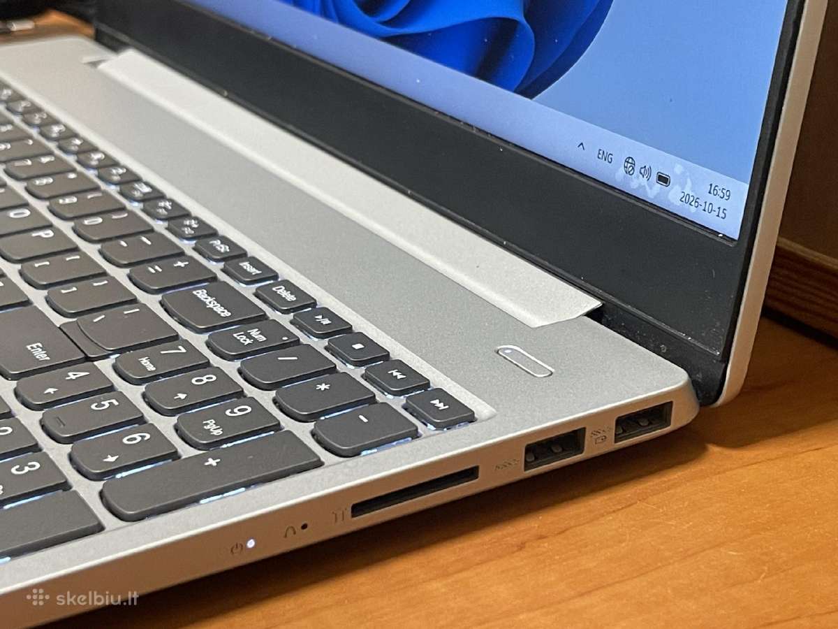 Lenovo Ideapad i5 8gb 256ssd 15.6 Fhd su garantija - nuotraukos Nr. 6