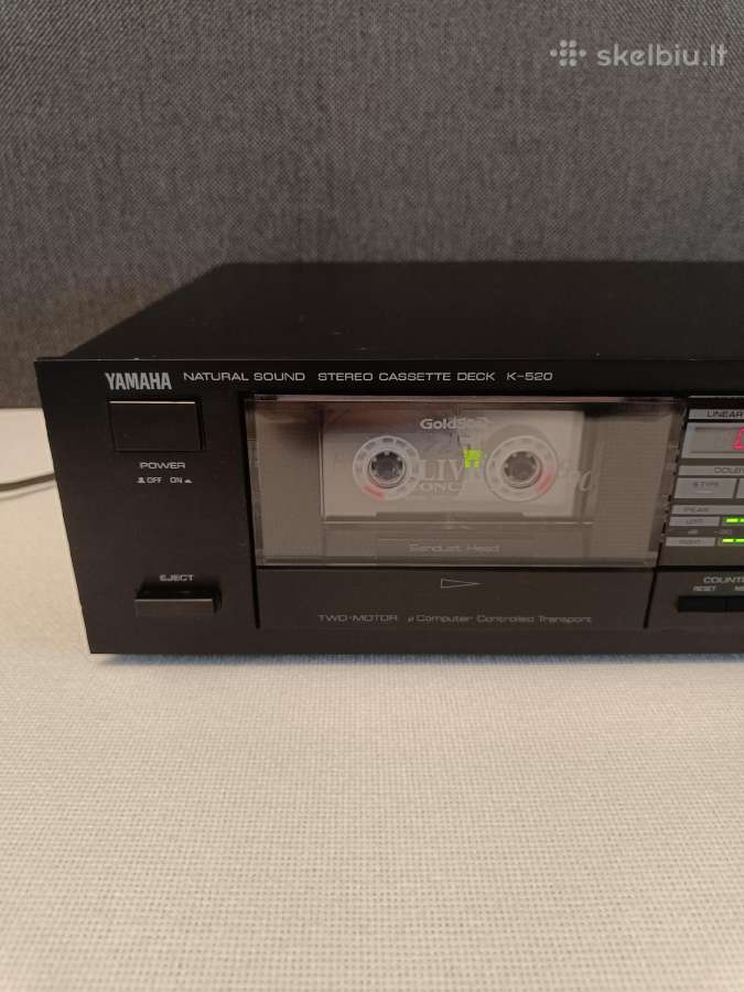 Yamaha K-520 – kasetinė deka - nuotraukos Nr. 2