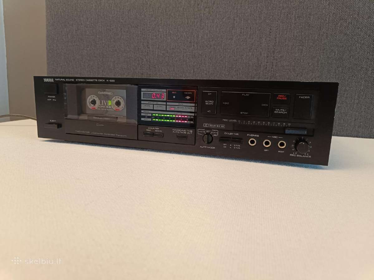 Yamaha K-520 – kasetinė deka - nuotraukos Nr. 5