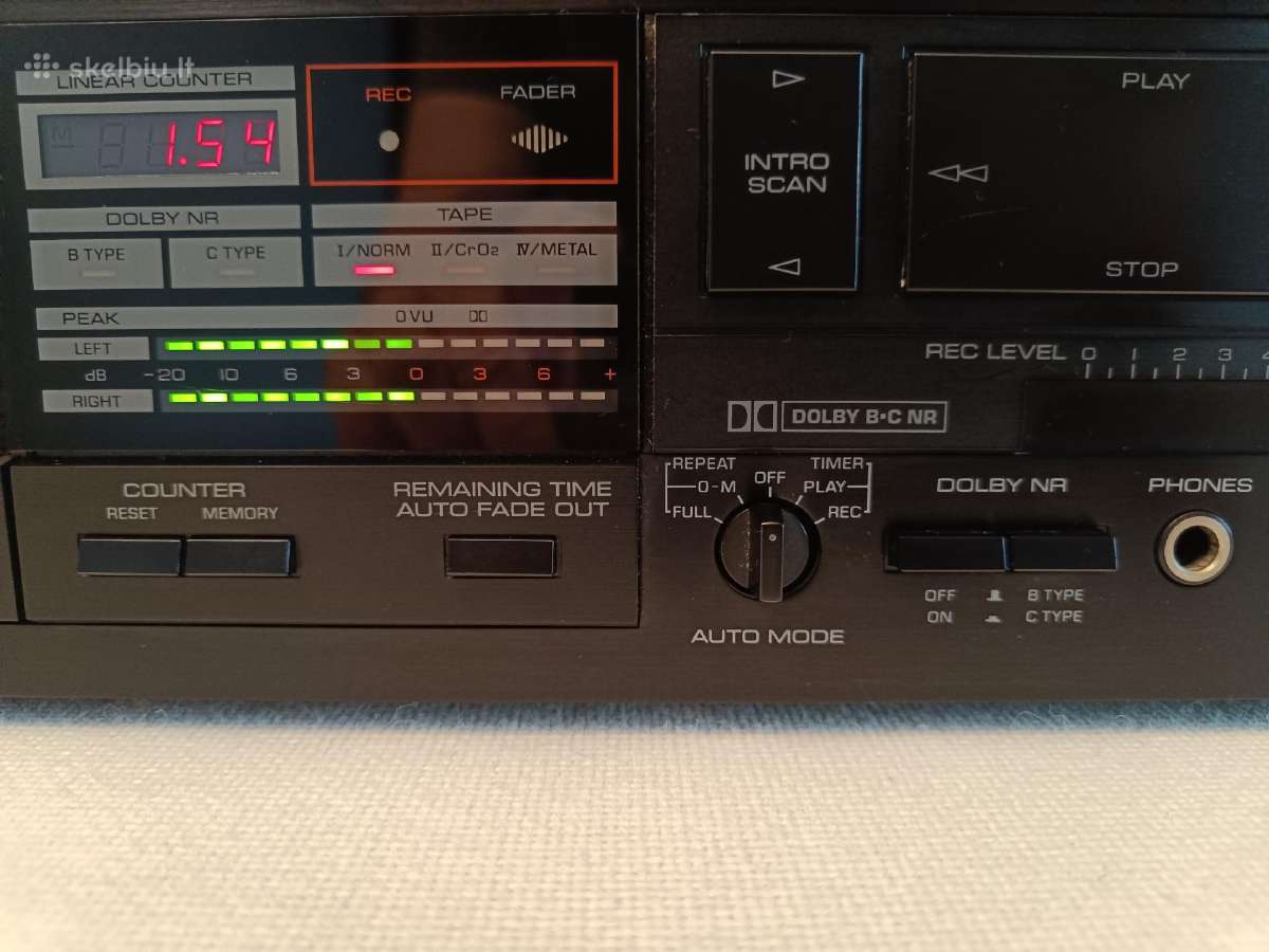 Yamaha K-520 – kasetinė deka - nuotraukos Nr. 7