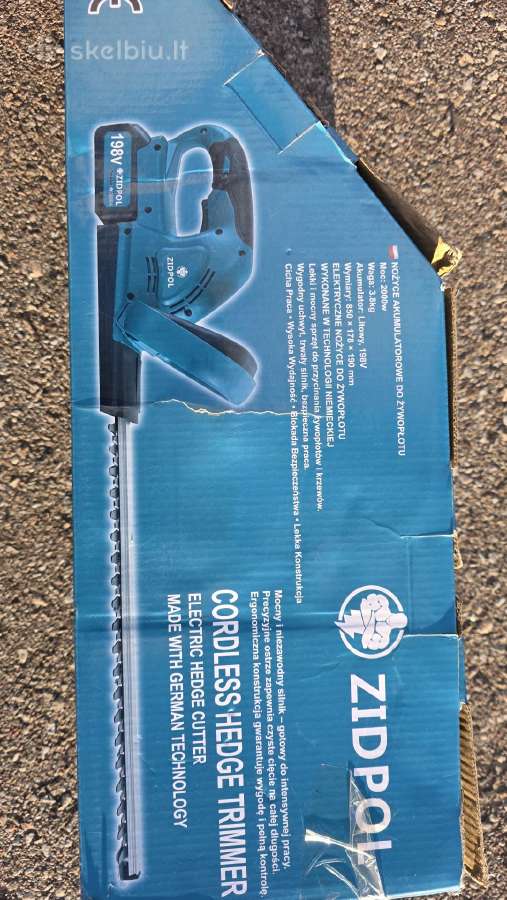 Benzininės ir elektrines Naujos Gyvatvorių žirklės - nuotraukos Nr. 15