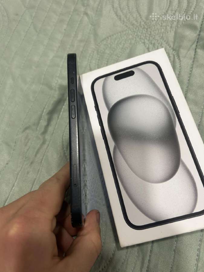 iPhone 15 256gb baterija 86 - nuotraukos Nr. 3