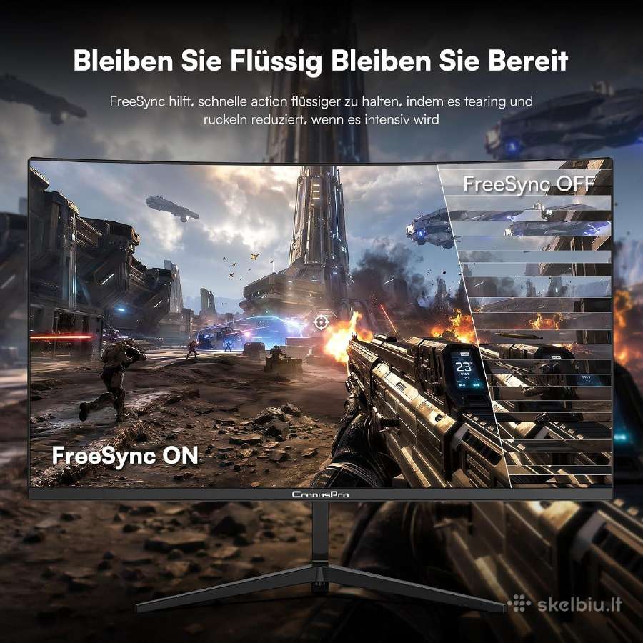 Naujas 24" Curved Gaming Monitorius 240 Hz! 1 ms - nuotraukos Nr. 6