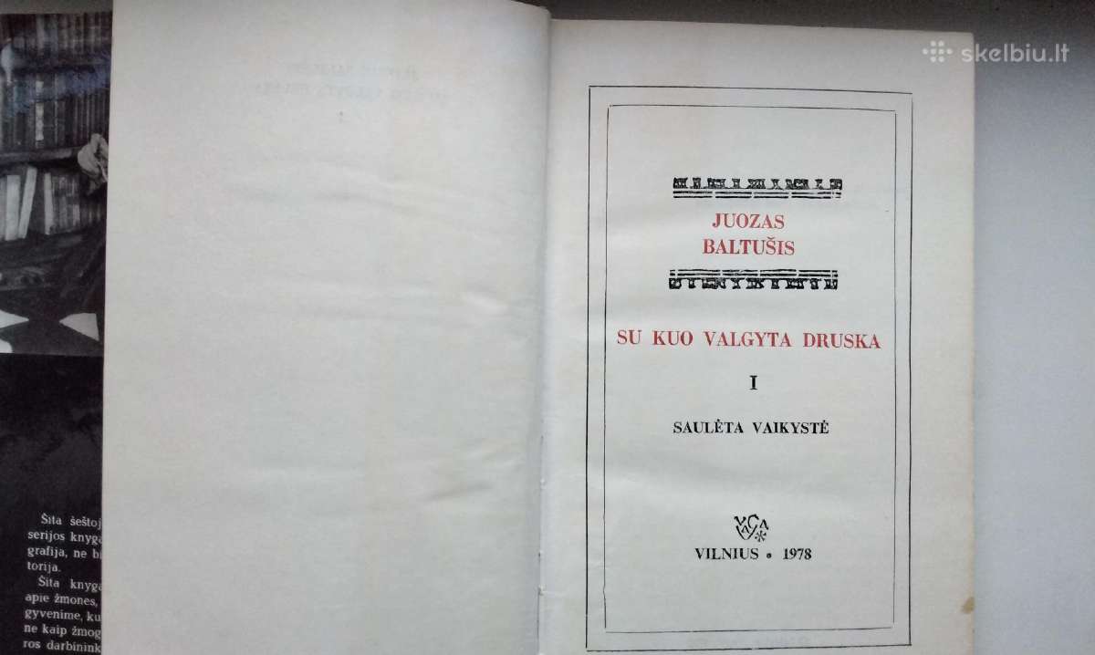 J. Baltušis. Su kuo valgyta druska. 1,2 dalys - nuotraukos Nr. 3