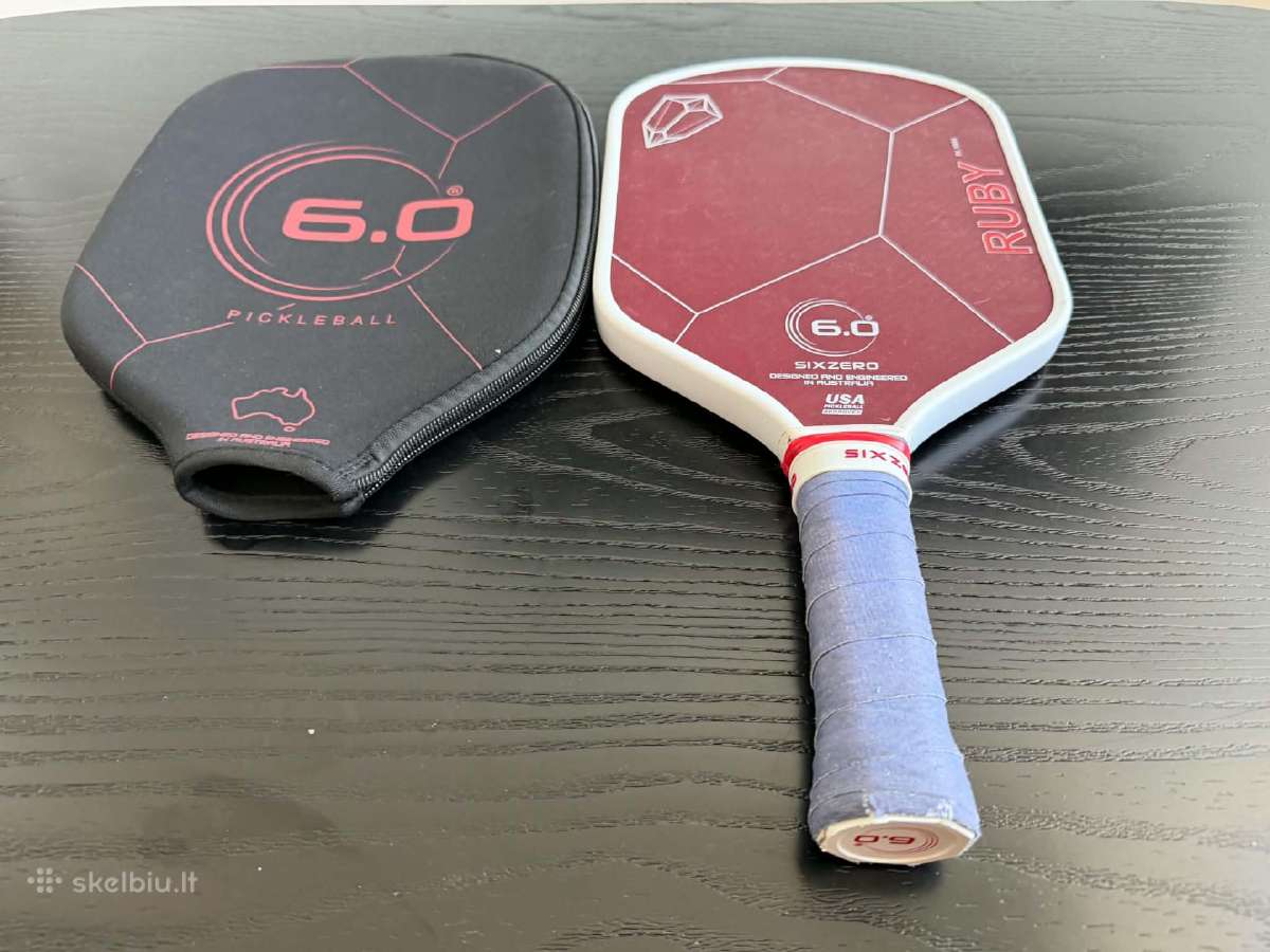 Sixzero (6.0) Ruby piklbolo (pickleball) raketė - nuotraukos Nr. 4