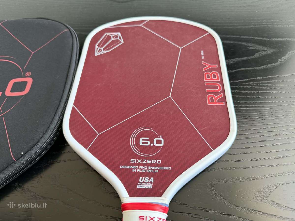 Sixzero (6.0) Ruby piklbolo (pickleball) raketė - nuotraukos Nr. 6