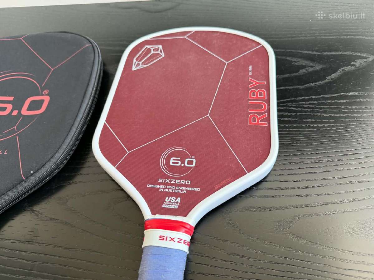 Sixzero (6.0) Ruby piklbolo (pickleball) raketė - nuotraukos Nr. 7