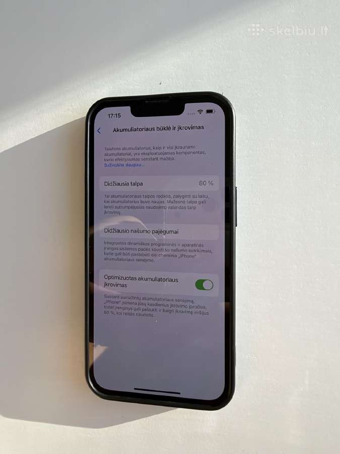 iPhone 13 128gb, 80% baterija, Face Id veikia – 19 - nuotraukos Nr. 5
