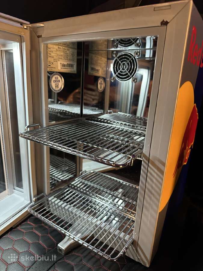 Red Bull Baby Cooler 2020 Eco LED mini šaldytuvas - nuotraukos Nr. 4