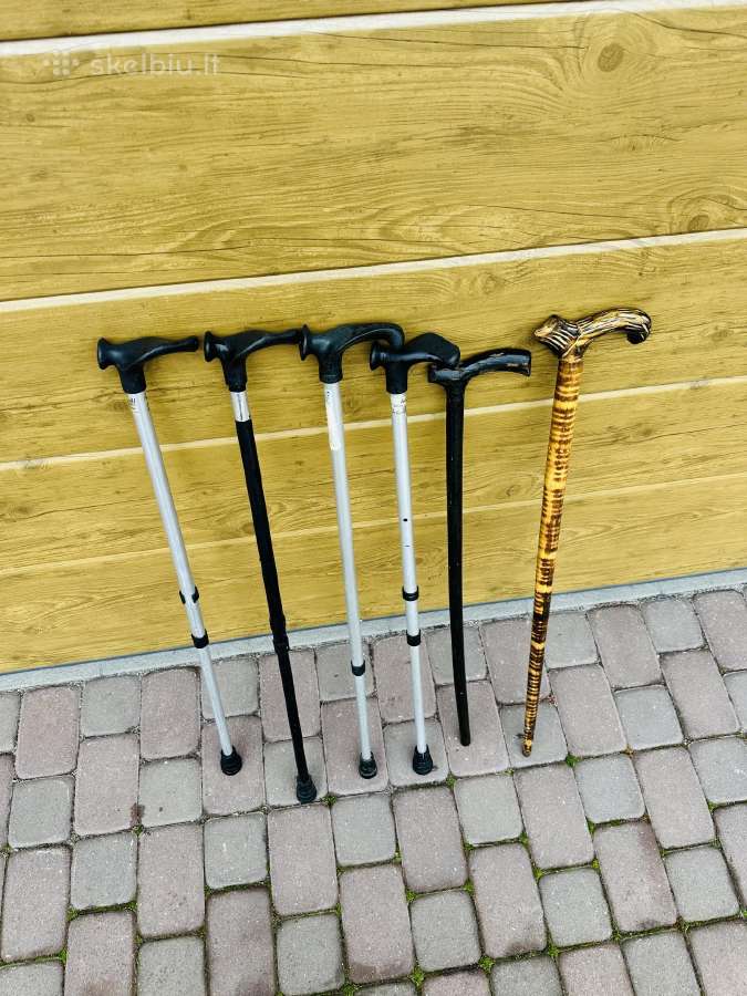 Vaikščiojimo lazdelės senjorams - nuotraukos Nr. 2