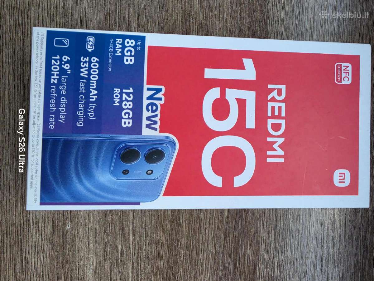 Parduodu redmi 15c - nuotraukos Nr. 3