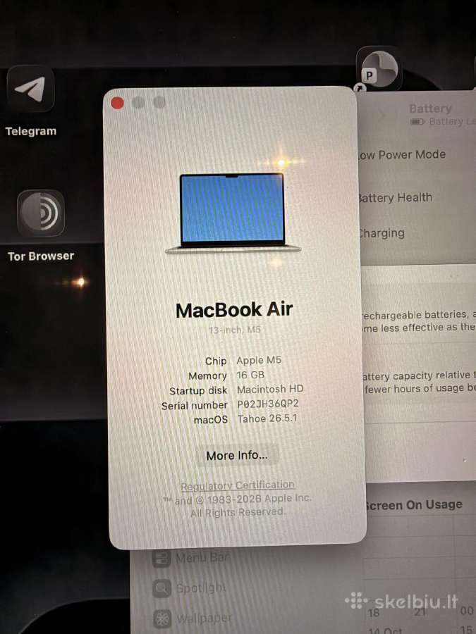 MacBook Air M5, Silver - nuotraukos Nr. 3