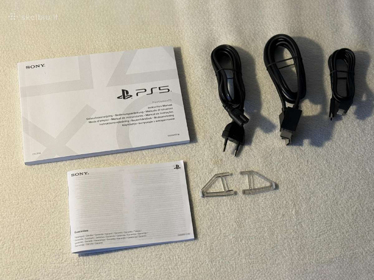 24men garantija Sony Playstation 5 Slim Disc 825gb - nuotraukos Nr. 9