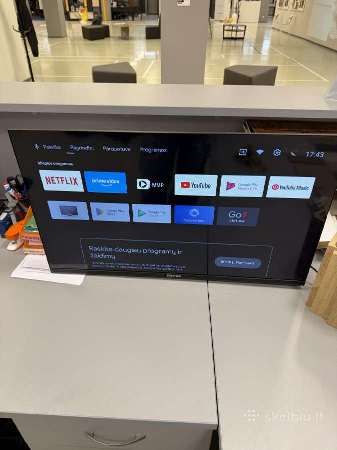 LED Smart televizorius Hisense 32a5700fa - nuotraukos Nr. 3