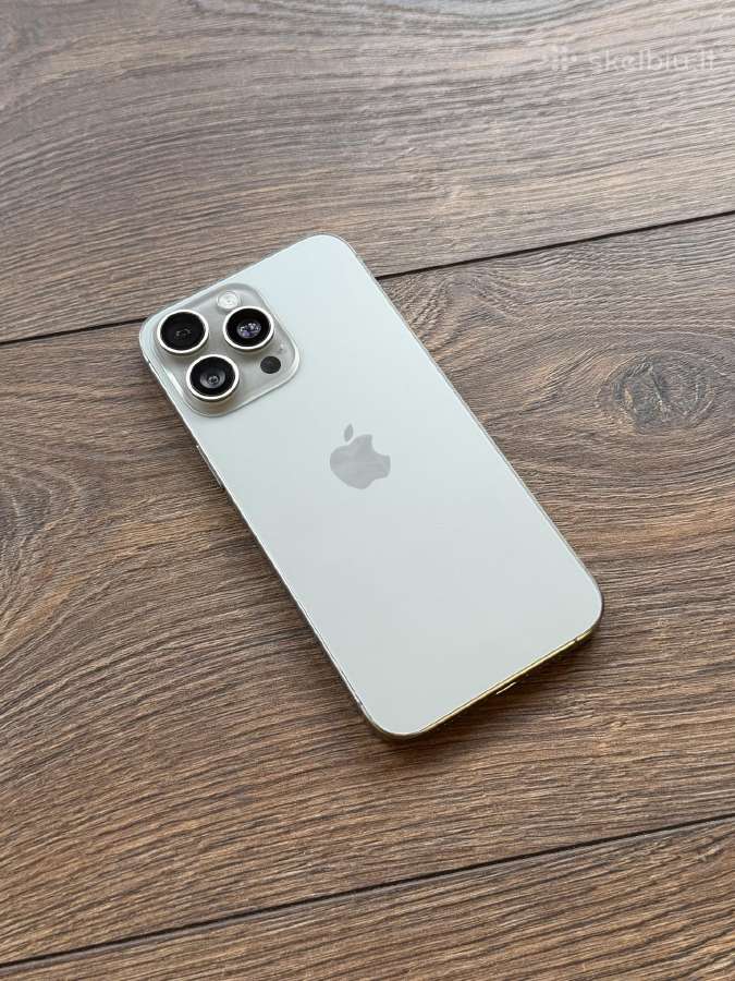 Apple iPhone 15 Pro Max 256gb Natural Titanium - nuotraukos Nr. 2