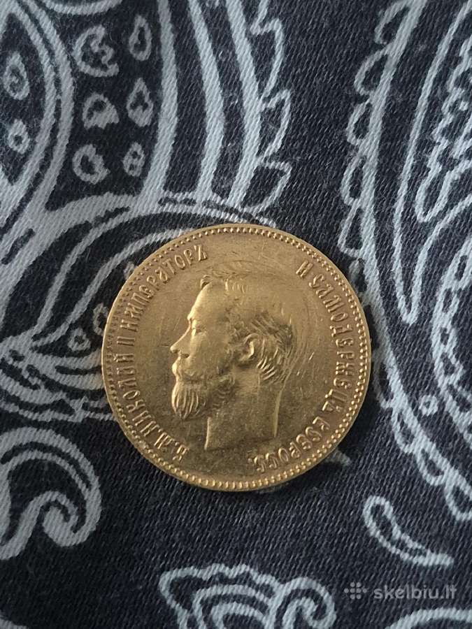 10 rubliu 1900 Fz - nuotraukos Nr. 2