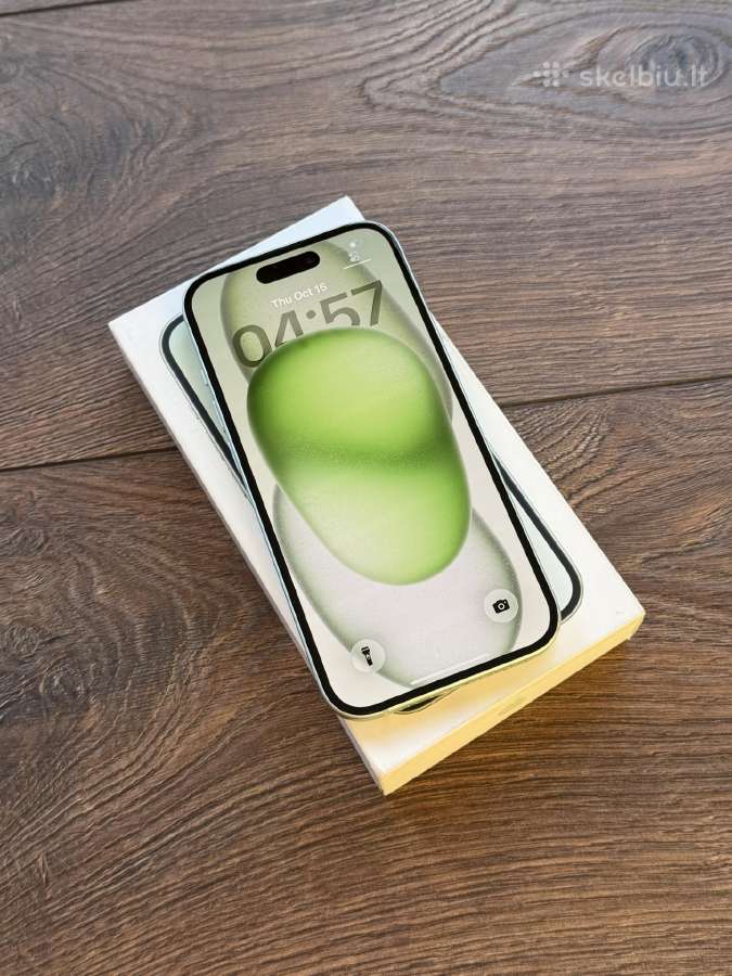 Apple iPhone 15 128gb Green - nuotraukos Nr. 3