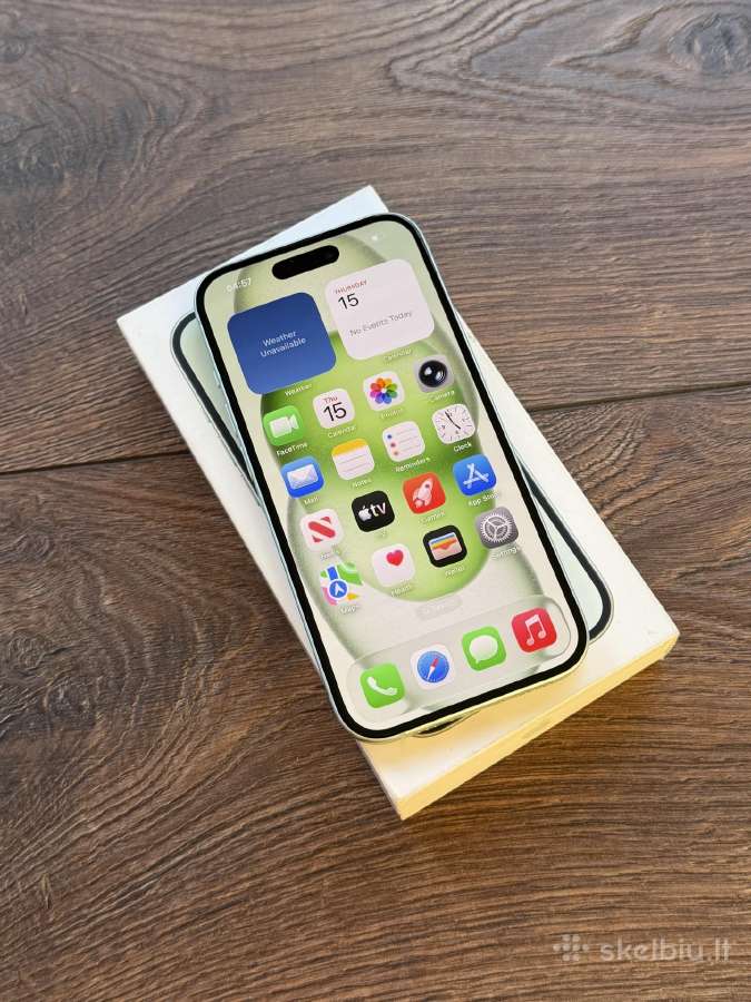 Apple iPhone 15 128gb Green - nuotraukos Nr. 4