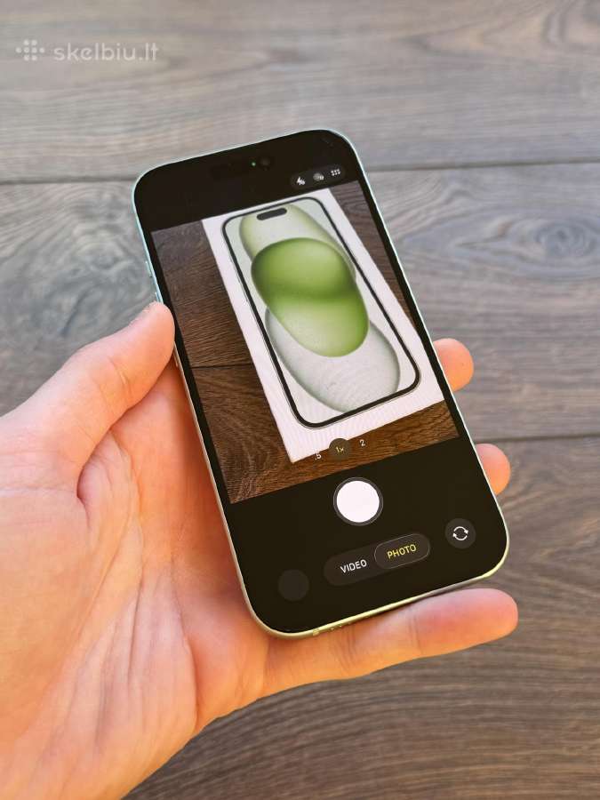 Apple iPhone 15 128gb Green - nuotraukos Nr. 9