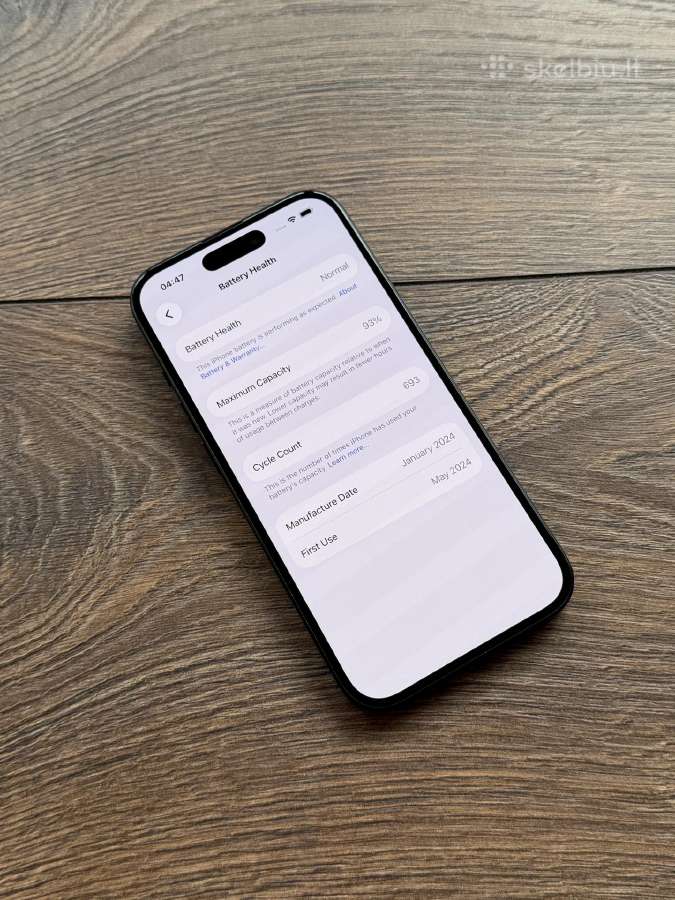 Apple iPhone 15 256gb Black - nuotraukos Nr. 7
