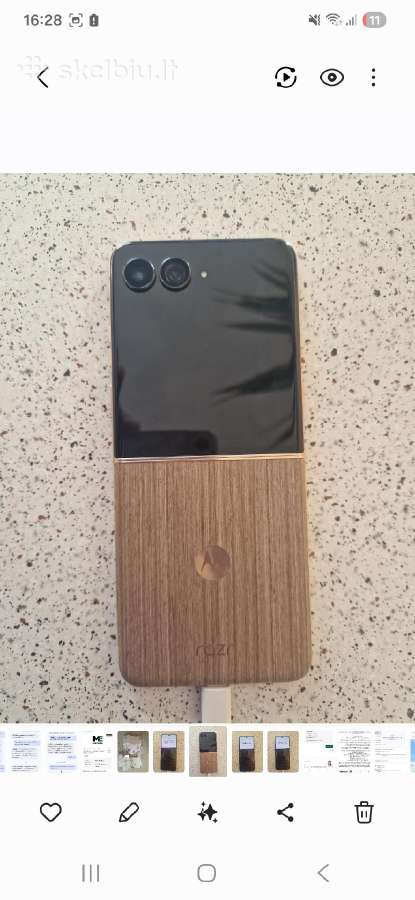 Motorola razr 60 ultra, su defektu - nuotraukos Nr. 2