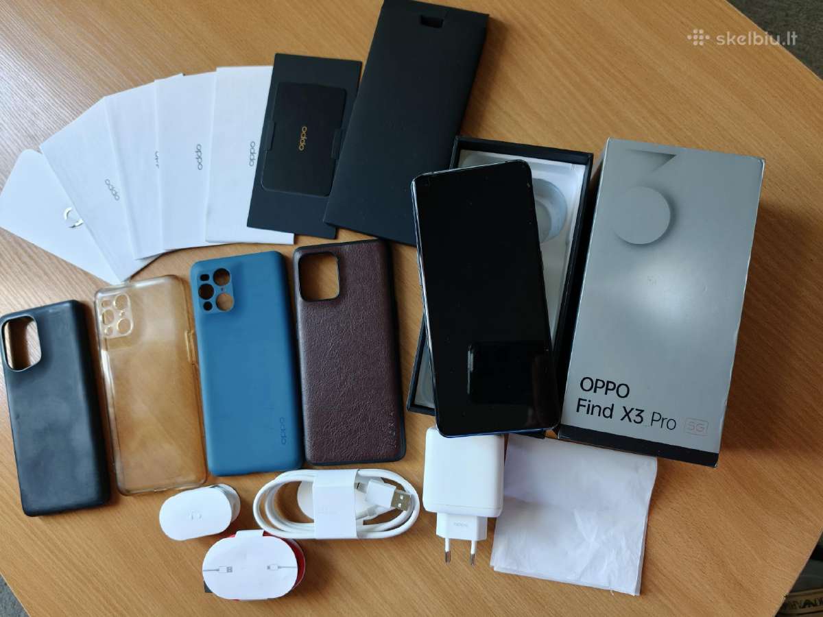 Oppo Find X3 Pro 5G 256gb 12gb RAM - nuotraukos Nr. 16