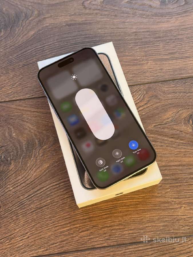 Apple iPhone 15 Pro Max 256gb BH:100% 9.8/10 - nuotraukos Nr. 7
