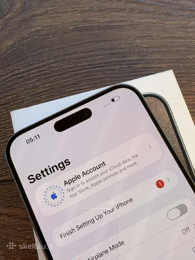 Apple iPhone 15 Pro Max 256gb BH:100% 9.8/10 - nuotraukos Nr. 8