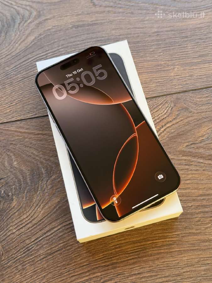 Apple iPhone 16 Pro Max 256gb Desert Titanium - nuotraukos Nr. 3