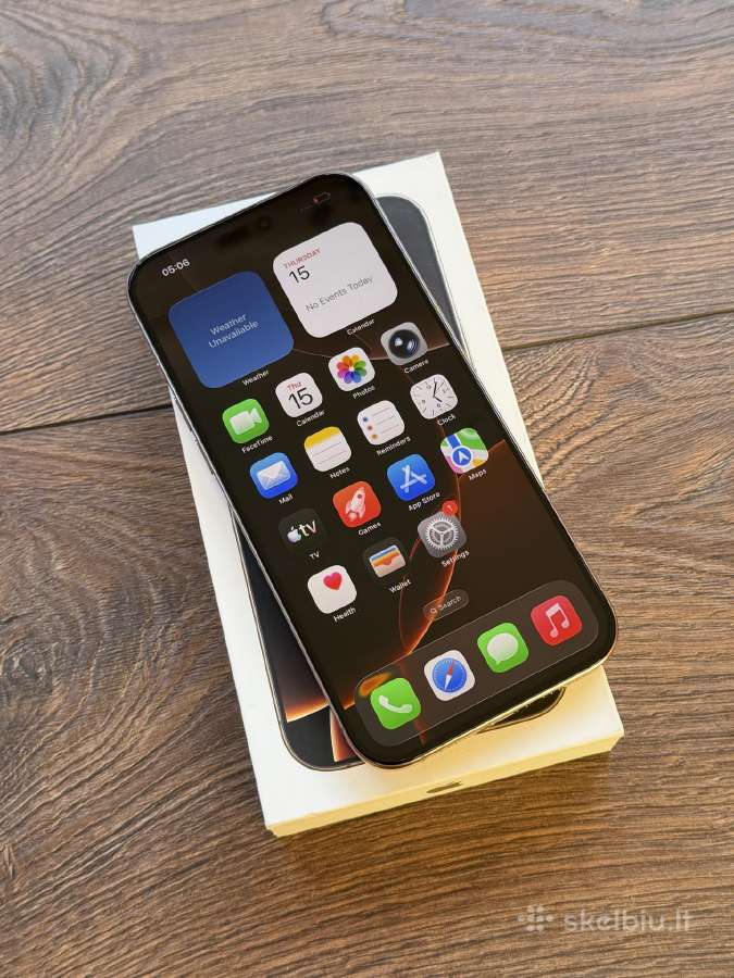 Apple iPhone 16 Pro Max 256gb Desert Titanium - nuotraukos Nr. 4
