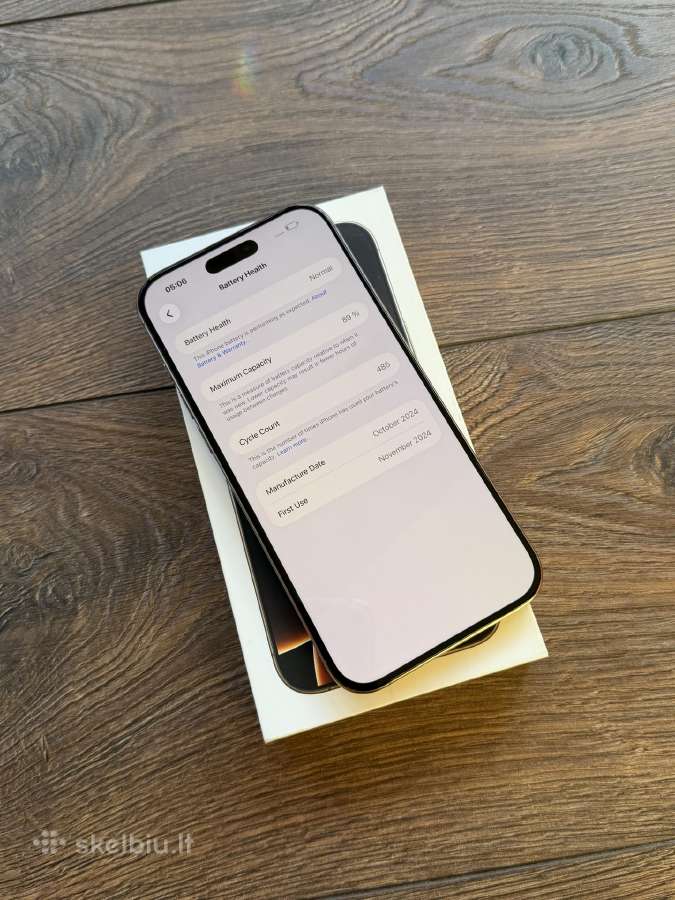 Apple iPhone 16 Pro Max 256gb Desert Titanium - nuotraukos Nr. 7
