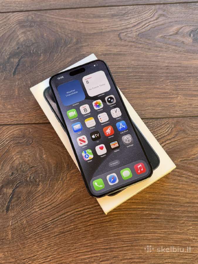 Apple iPhone 15 Pro Max 256gb Blue Titanium - nuotraukos Nr. 4