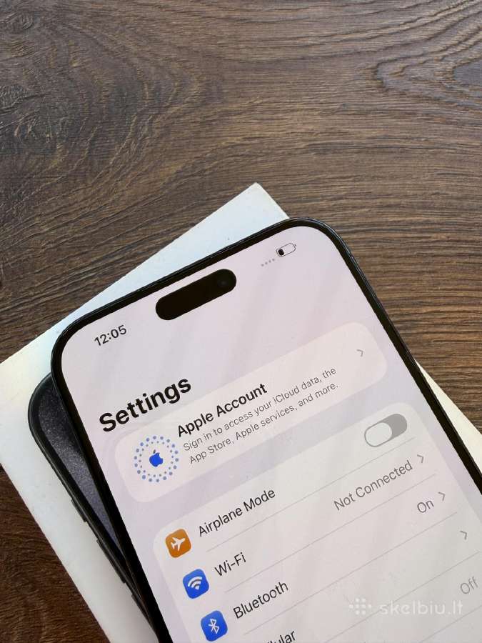 Apple iPhone 15 Pro Max 256gb Blue Titanium - nuotraukos Nr. 6