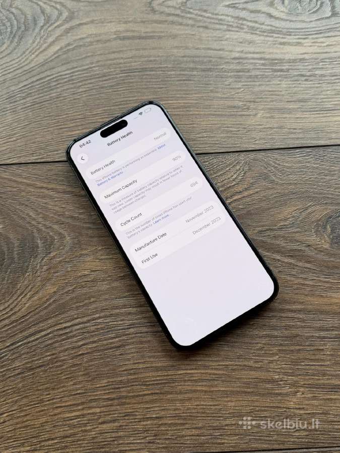 Apple iPhone 15 Pro Max 256gb Black Titanium - nuotraukos Nr. 7