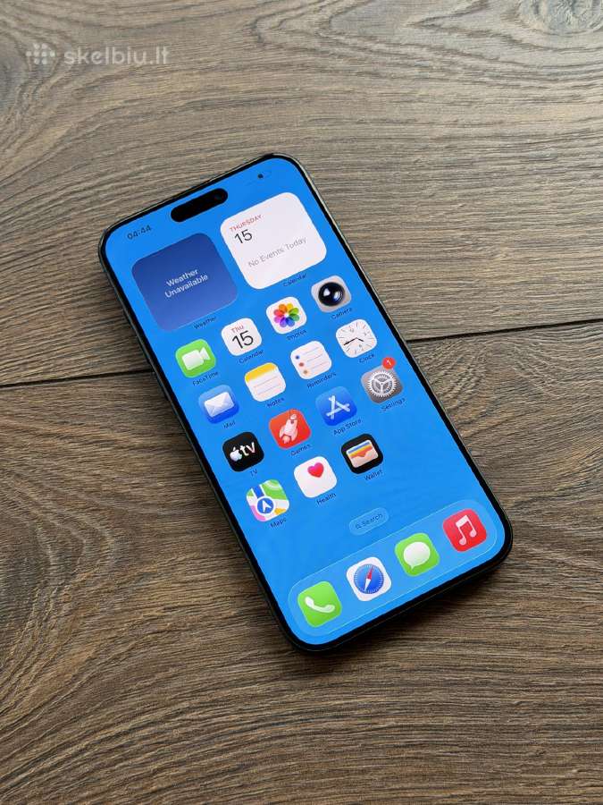 Apple iPhone 15 Pro Max 512gb Blue Titanium - nuotraukos Nr. 4
