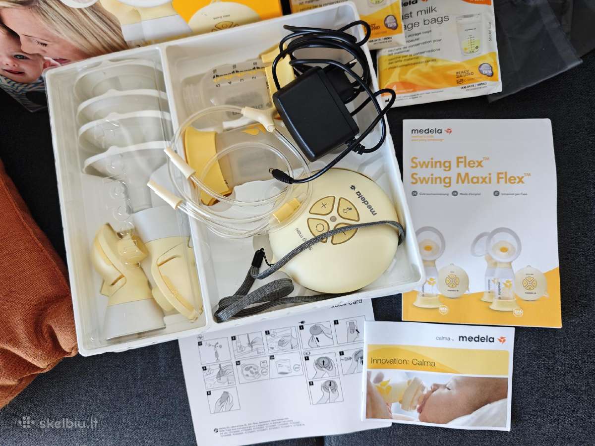 Medela Swing Flex dvigubas elektrinis pientraukis - nuotraukos Nr. 3