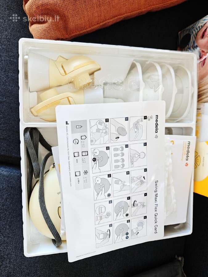Medela Swing Flex dvigubas elektrinis pientraukis - nuotraukos Nr. 5