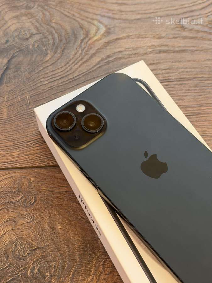 Apple iPhone 15 128gb Black - nuotraukos Nr. 2